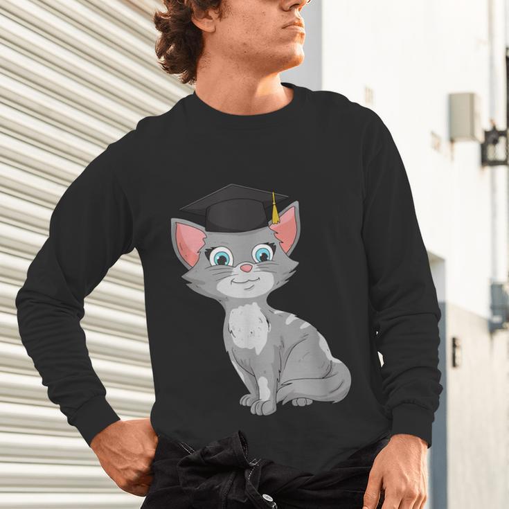 Bachelor Master Cats Graduation 2026 Graduate Unisex Long Sleeve T-Shirt
