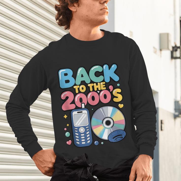 Back To The 2000s Retro Nostalgia Unisex Long Sleeve T-Shirt