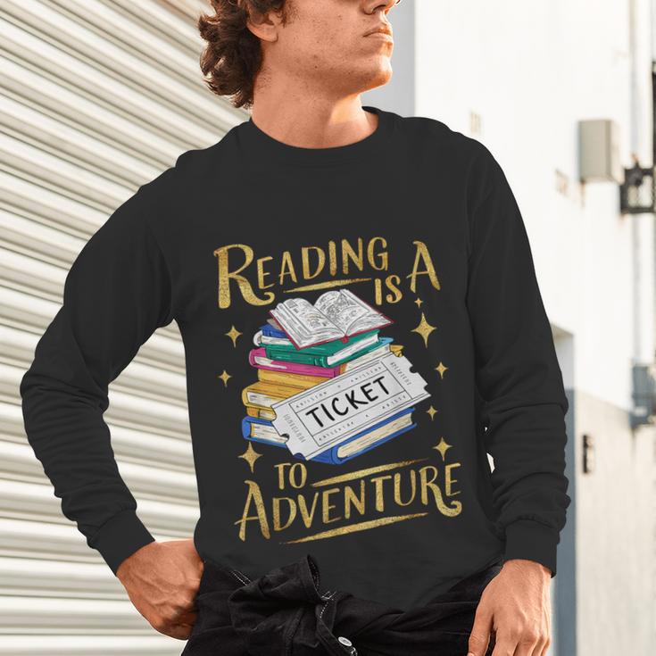 Book Adventure Library Student Teacher Book Unisex Long Sleeve T-Shirt