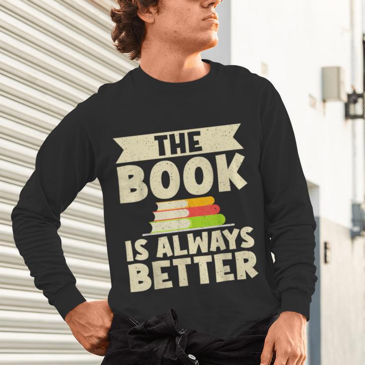 The Book Is Always Better Thriller Unisex Long Sleeve T-Shirt