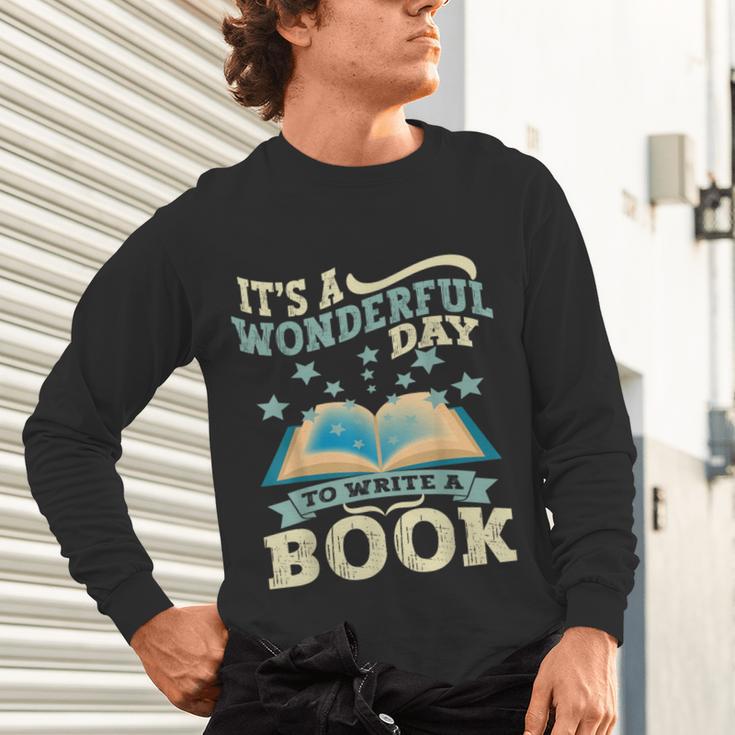 Book Lover Writer Author Unisex Long Sleeve T-Shirt