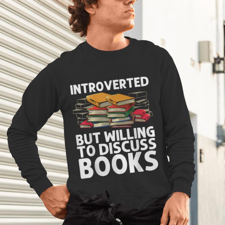 Bookworm Art For Men Women Book Reading Lover Bookish Unisex Long Sleeve T-Shirt