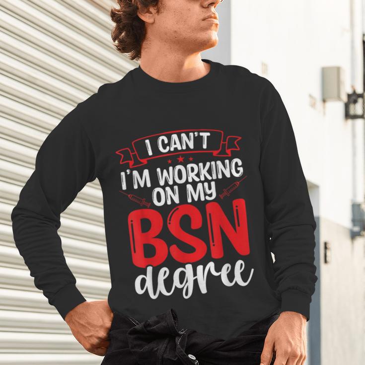 BSN Nurse Graduation Essentials BSN Nursing School Student Unisex Long Sleeve T-Shirt