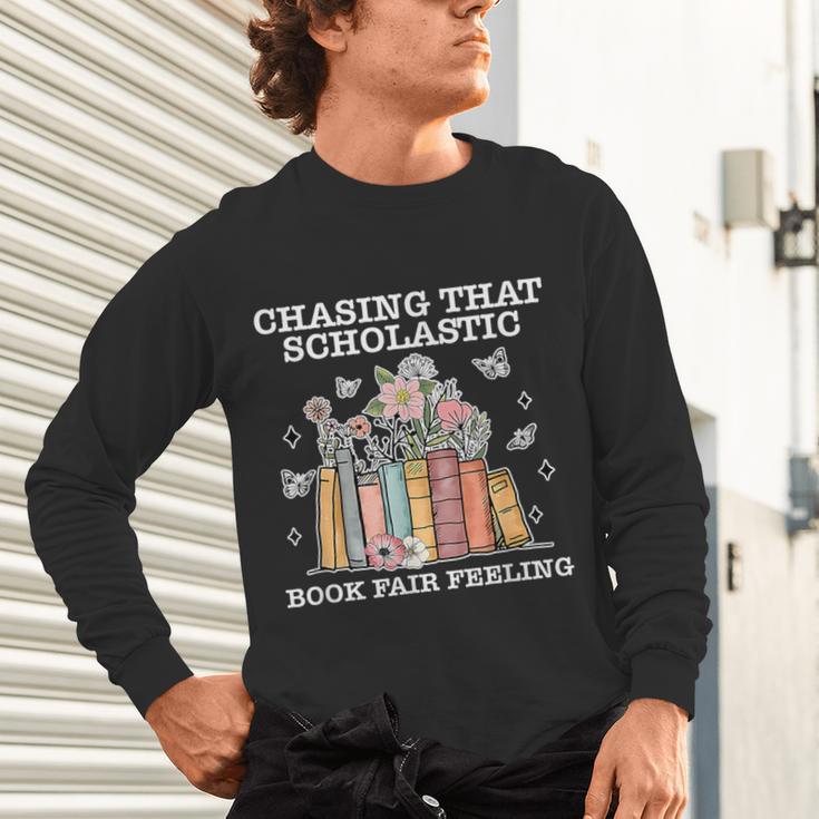 Chasing That Scholastic Book Fair Feeling Apparel Unisex Long Sleeve T-Shirt