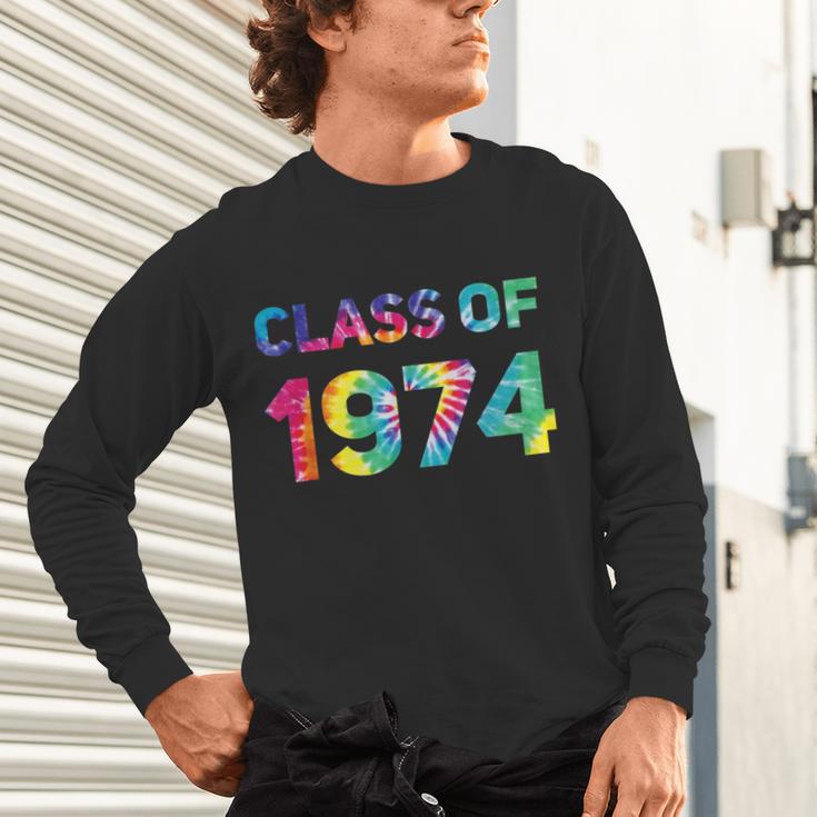 Class Of 1974 School Reunion College Highschool Graduation Unisex Long Sleeve T-Shirt