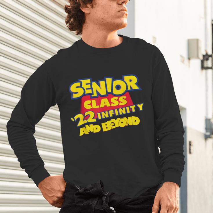 Class Of 2022 Senior 2000s Animated Movie Style Graduation Unisex Long Sleeve T-Shirt