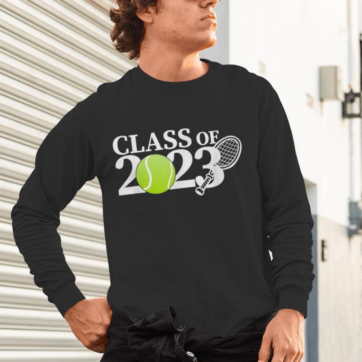 Class Of 2023 Graduation Senior Tennis Player Unisex Long Sleeve T-Shirt