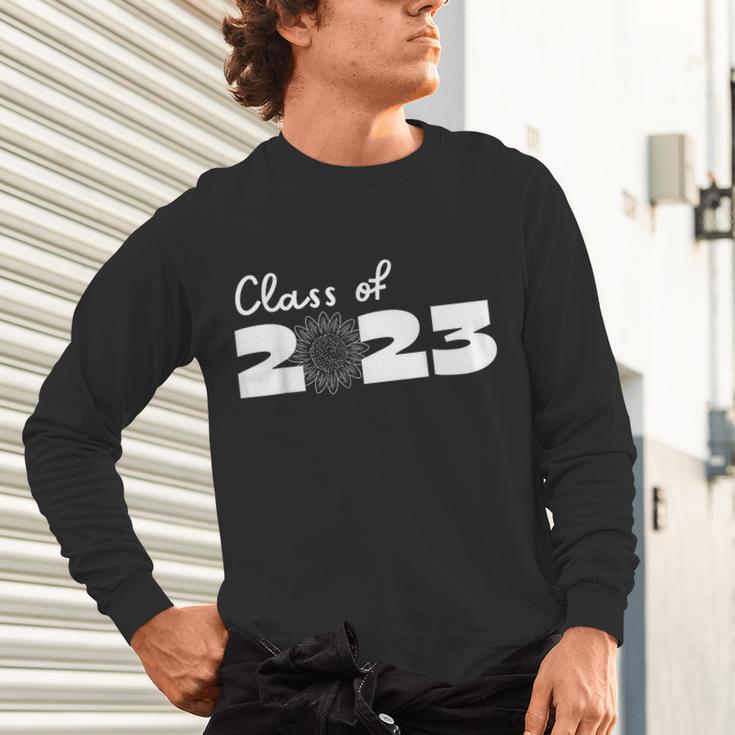 Class Of 2023 Seniors 23 Senior Graduation Idea Flower Unisex Long Sleeve T-Shirt