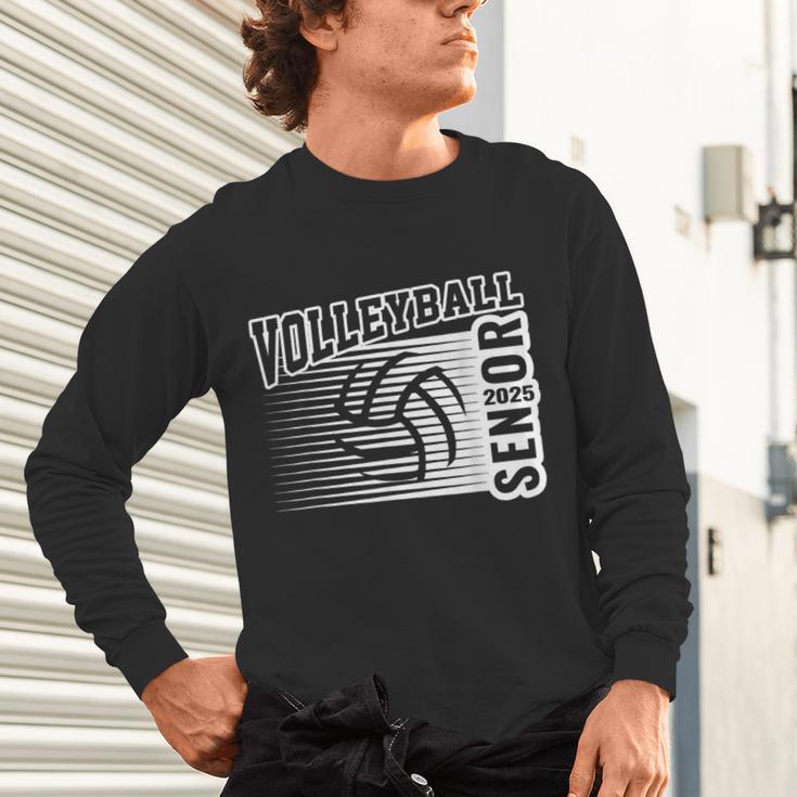 Class Of 2025 Volleyball Senior Class 25 Graduation Unisex Long Sleeve T-Shirt