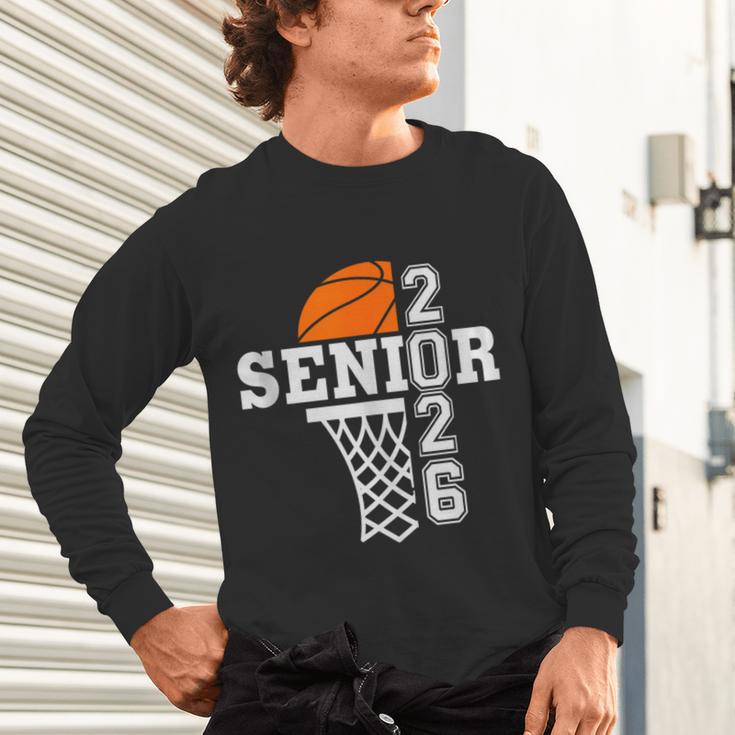 Class Of 2026 Basketball Senior 26 Player Team Graduation Unisex Long Sleeve T-Shirt