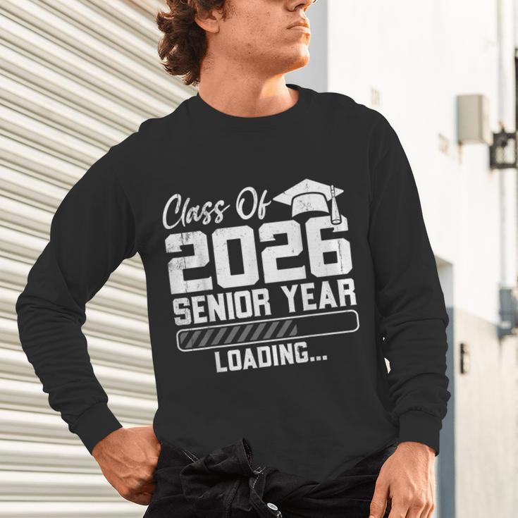 Class Of 2026 Senior Year Loading Countdown Graduation Unisex Long Sleeve T-Shirt