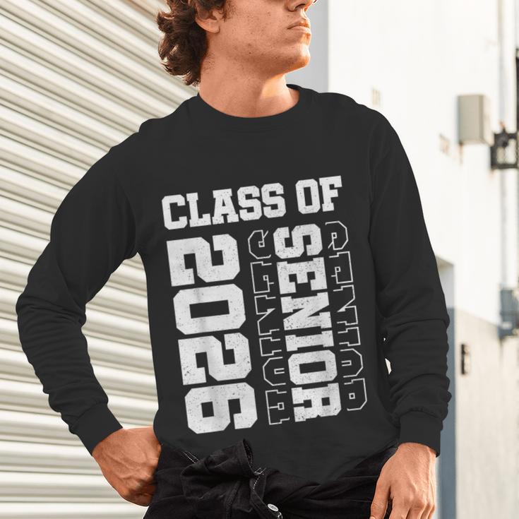 Class Of 2026 Shirt School Senior Year Graduation 2026 Unisex Long Sleeve T-Shirt