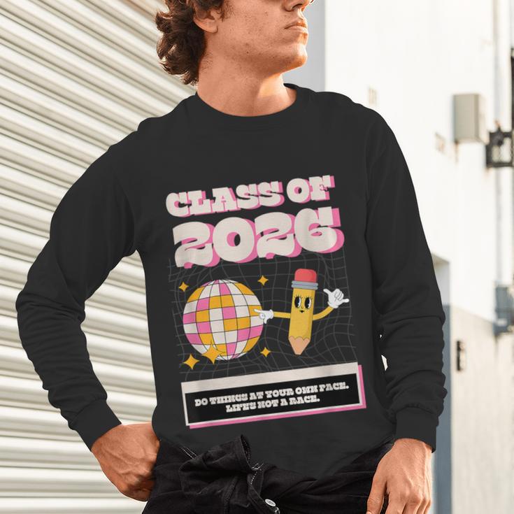 Class Of 2026 Students Graduate 2026 Graduation Unisex Long Sleeve T-Shirt