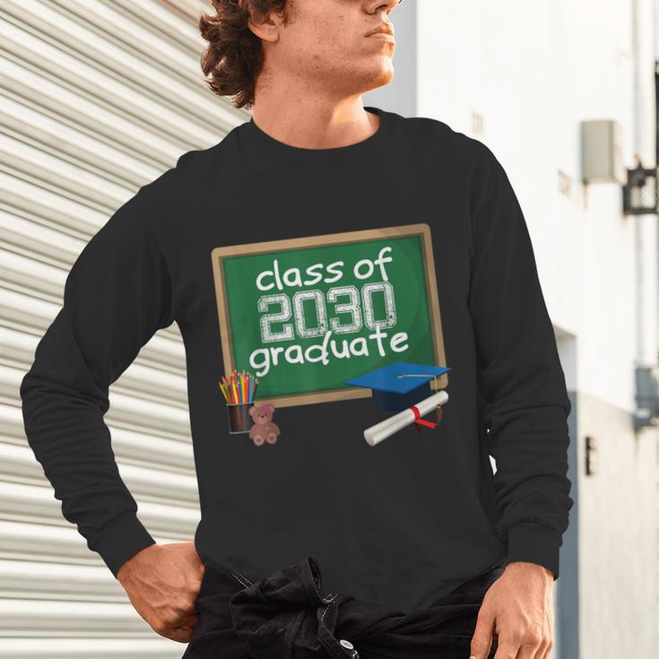 Class Of 2030 TShirt Kindergarten Graduation Tee 2018 Unisex Long Sleeve T-Shirt