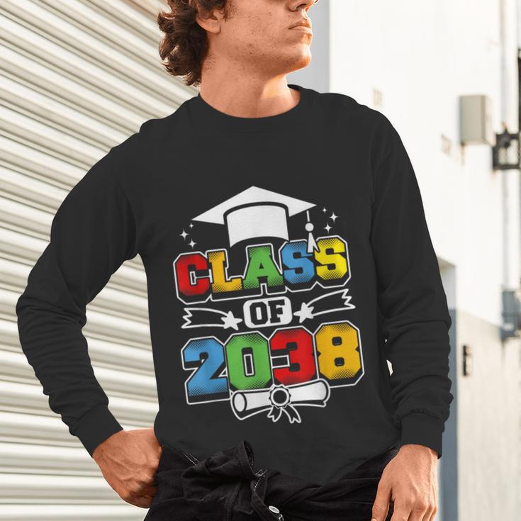 Class Of 2038 First Day Of School & Graduation 2038 Unisex Long Sleeve T-Shirt