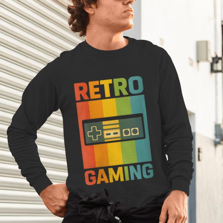Classic Retro Gaming Nostalgia Unisex Long Sleeve T-Shirt