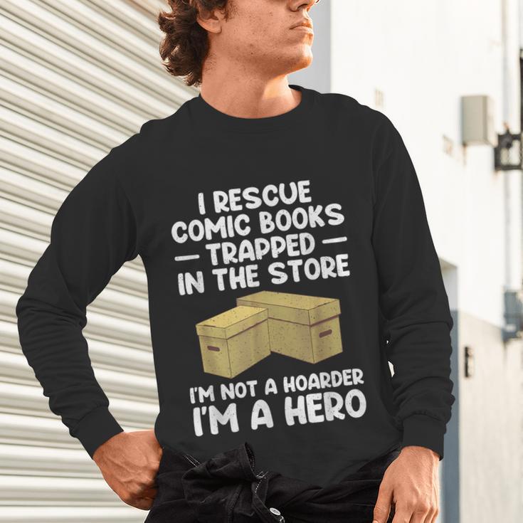 Cool Comic Book For Men Women Comic Book Collector Unisex Long Sleeve T-Shirt Cool Comic Book For Men Women Comic Book Collector Unisex Long Sleeve T-Shirt