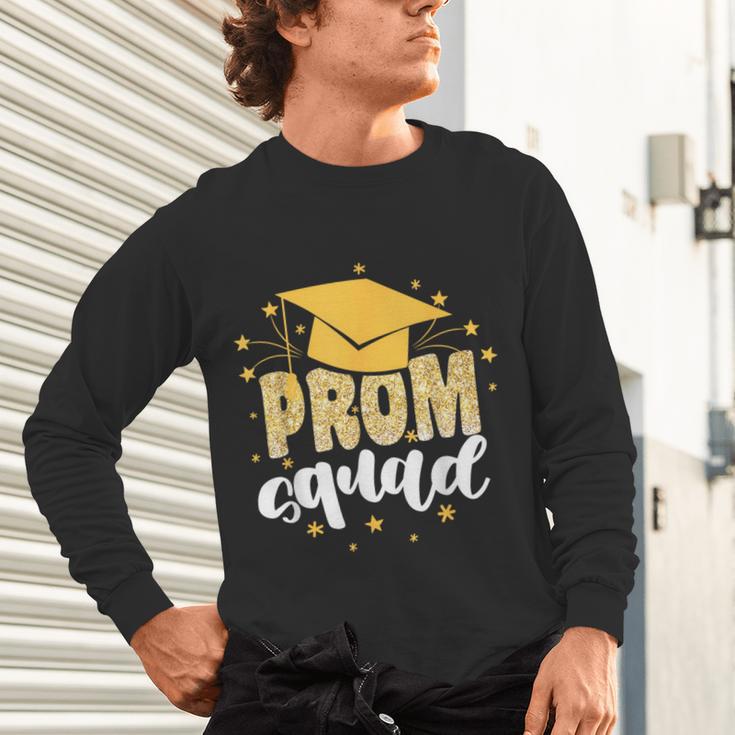 Cool Prom Squad 2025 Prom Graduation Party Matching 2025 Unisex Long Sleeve T-Shirt
