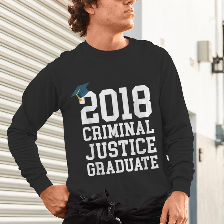 Criminal Justice Major Shirt 2018 Graduate Graduation E Unisex Long Sleeve T-Shirt