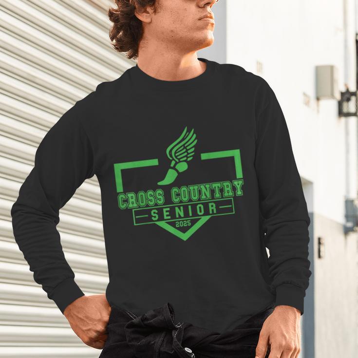 Cross Country Senior Night Senior 2025 Graduation Party 23 Unisex Long Sleeve T-Shirt