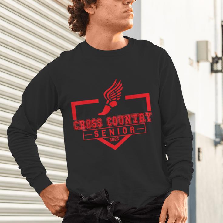Cross Country Senior Night Senior 2025 Graduation Party 7 Unisex Long Sleeve T-Shirt