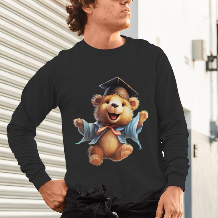 Cute Graduation Bear To Celebrate Your Graduate Unisex Long Sleeve T-Shirt