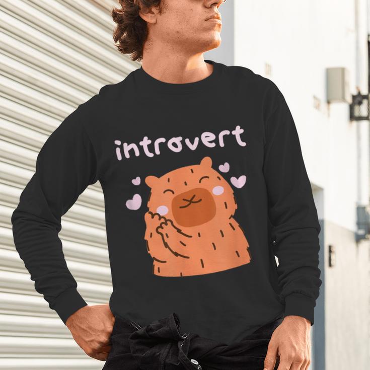 Cute Introvert Graphic Tee Unisex Long Sleeve T-Shirt Cute Introvert Graphic Tee Unisex Long Sleeve T-Shirt