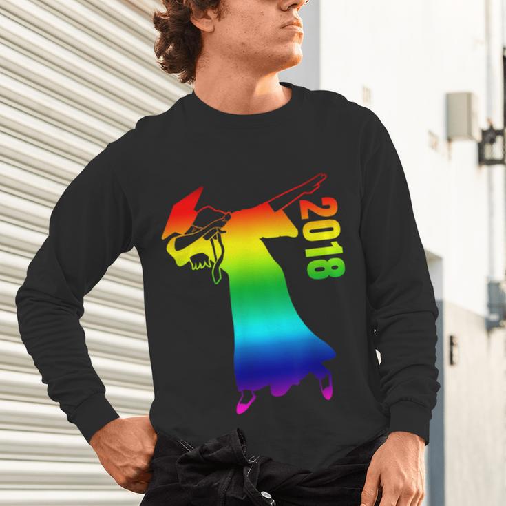 Dabbing Graduate 2018 Graduation Celebration Unisex Long Sleeve T-Shirt