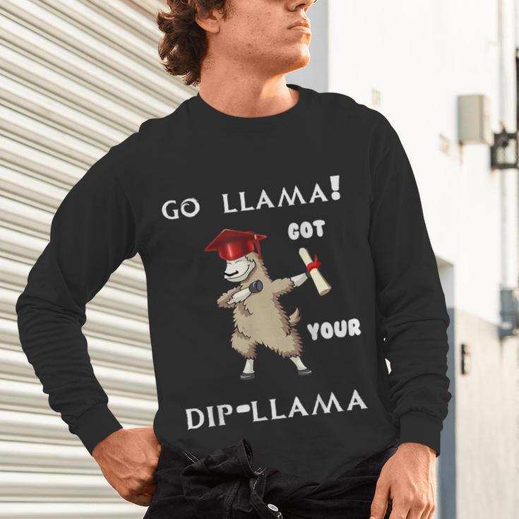The Dabbing Llama Graduation Class Of 2018 T-Shirt Unisex Long Sleeve T-Shirt