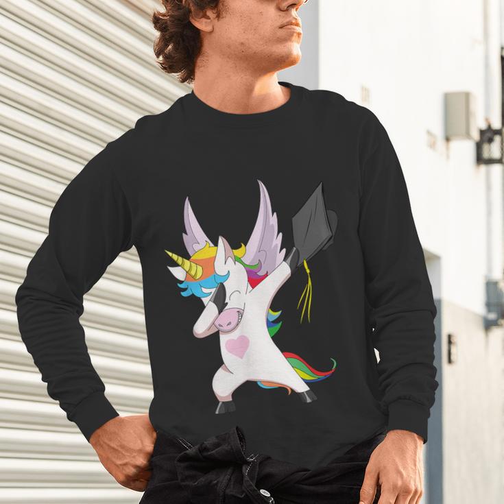 Dabbing Unicorn Graduation Class Of 2019 Women Unisex Long Sleeve T-Shirt