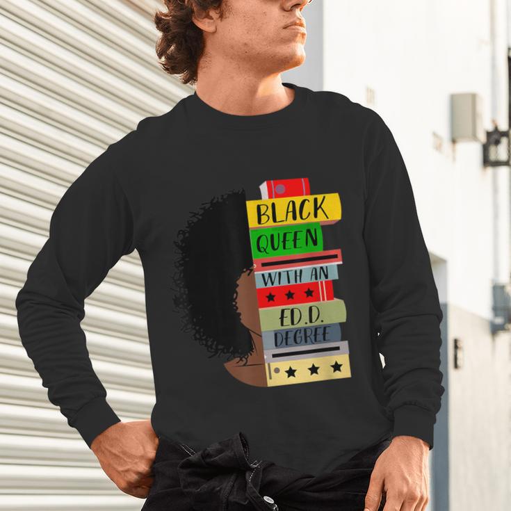 EdD Doctor Of Education Book Degree Doctorate Graduation Unisex Long Sleeve T-Shirt