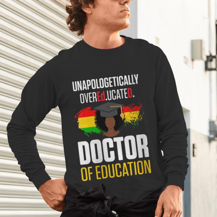 EdD Doctor Of Education Educated Doctorate Graduation Unisex Long Sleeve T-Shirt