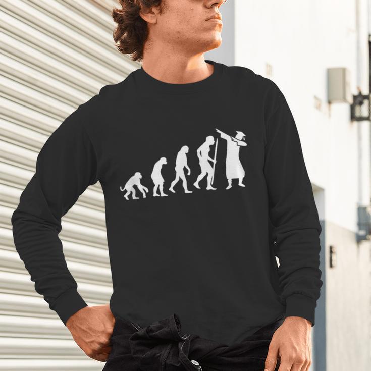 Evolution Of Dab Dabbing Dabbin' Graduation School T-Shirt Unisex Long Sleeve T-Shirt