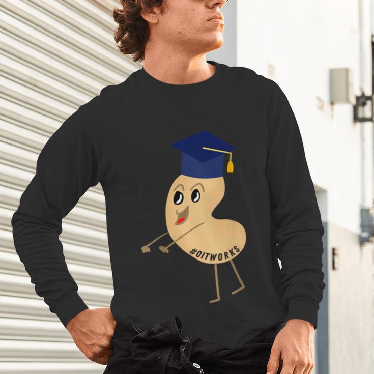 Flossing Cashew OIT For Tree Nut OIT Graduation Unisex Long Sleeve T-Shirt