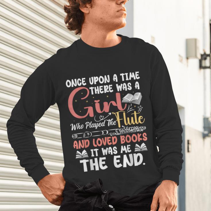 Flute Player Book Lover Flutist Marching Band Musician Flute Unisex Long Sleeve T-Shirt Flute Player Book Lover Flutist Marching Band Musician Flute Unisex Long Sleeve T-Shirt