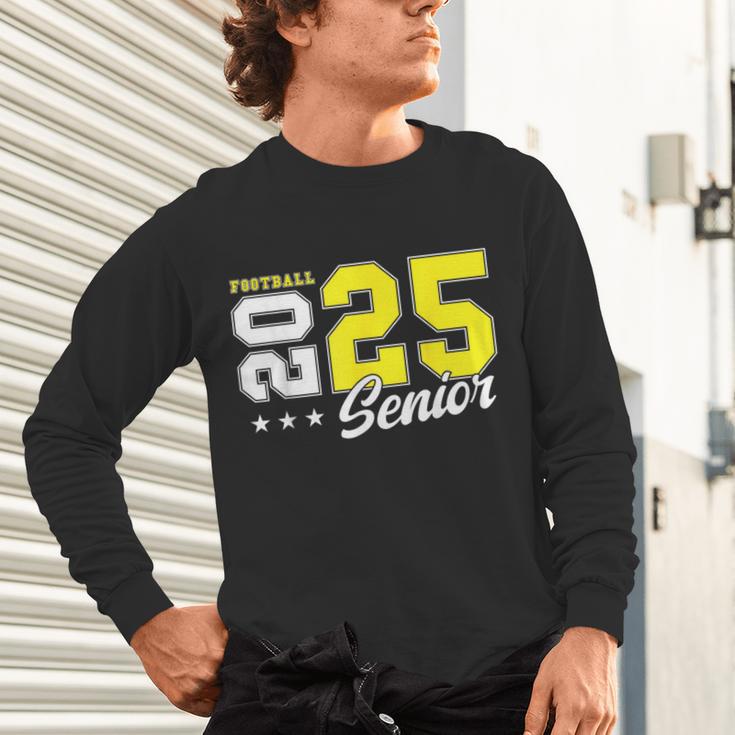 Football Senior Night Football Senior 2025 Graduation 55 Unisex Long Sleeve T-Shirt