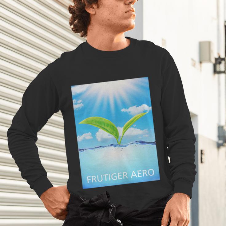 Frutiger Aero Aesthetics Unisex Long Sleeve T-Shirt Frutiger Aero Aesthetics Unisex Long Sleeve T-Shirt