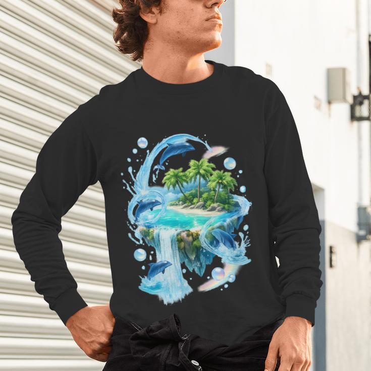 Frutiger Aero Unisex Long Sleeve T-Shirt
