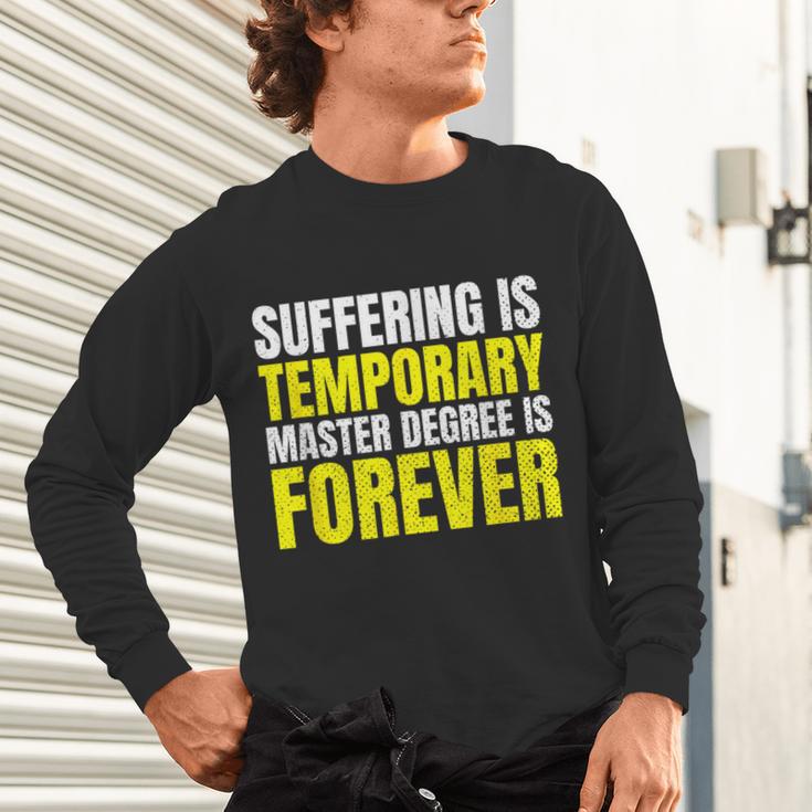 FUnny MBA Student Mastered It Masters Degree Graduation Unisex Long Sleeve T-Shirt