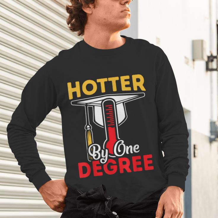 Graduation 2024 Hotter By One Degree Shirt Class Of 24 Unisex Long Sleeve T-Shirt
