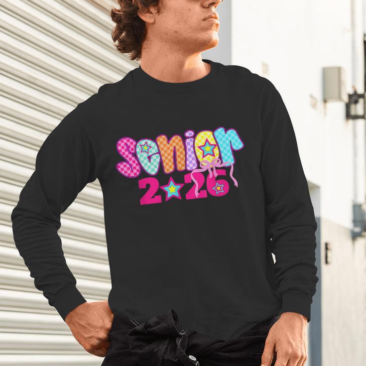 Graduation Class Of 2026 Senior Pink Coquette Bow 2026 Grade Unisex Long Sleeve T-Shirt