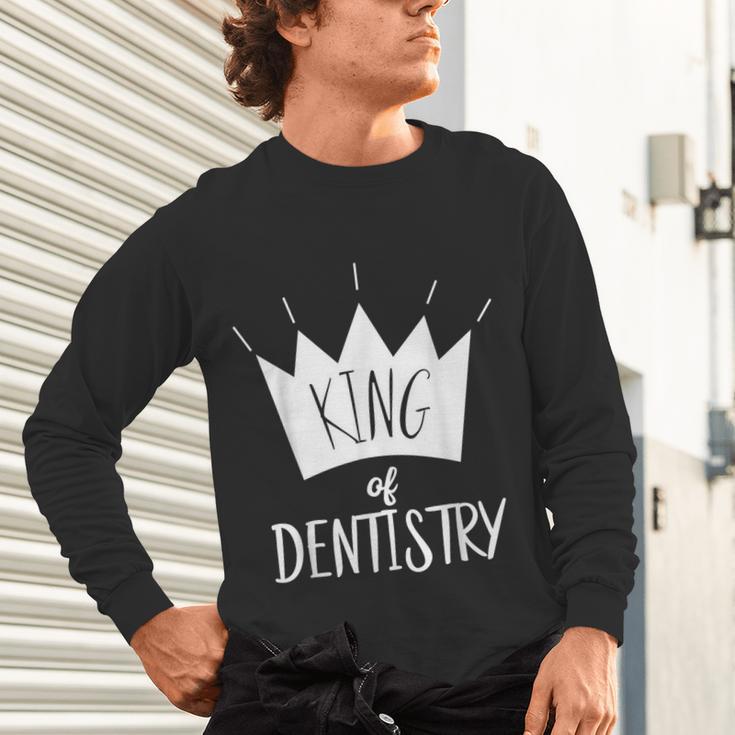 Graduation King Of Dentistry Dentist Or Hygienist Unisex Long Sleeve T-Shirt