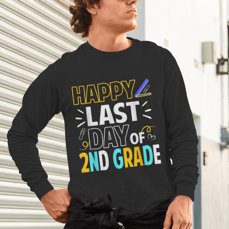 Happy Last Day Of 2nd Grade Shirt Cutie Graduation Unisex Long Sleeve T-Shirt