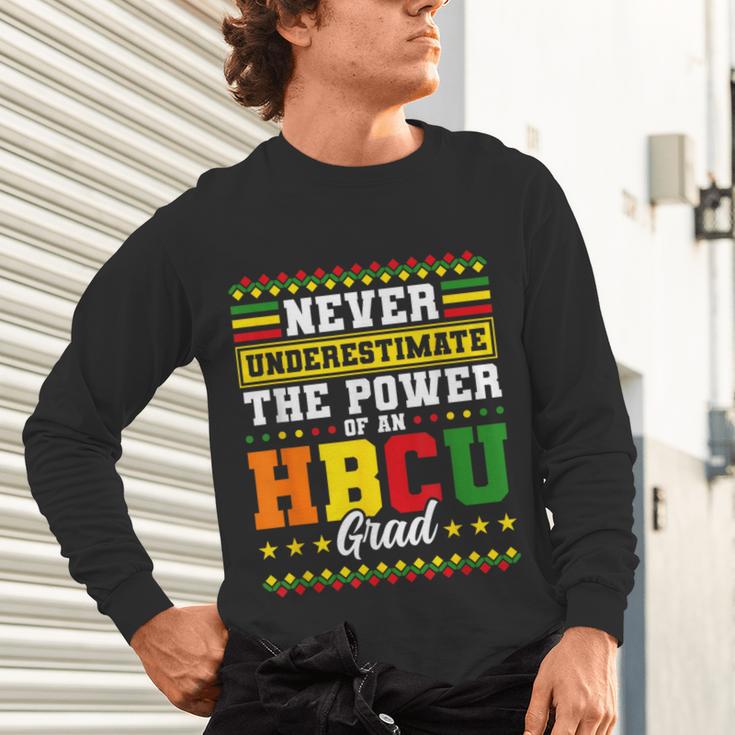HBCU Grad Historically College Graduation Unisex Long Sleeve T-Shirt
