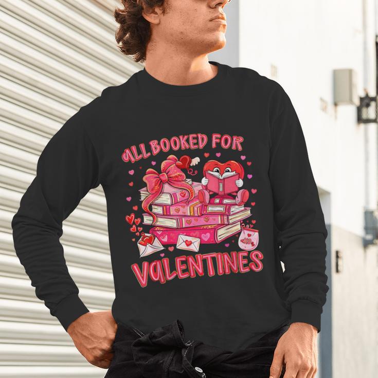HUGvyn All Booked For Valentines Teacher Book Reading Heart Unisex Long Sleeve T-Shirt HUGvyn All Booked For Valentines Teacher Book Reading Heart Unisex Long Sleeve T-Shirt