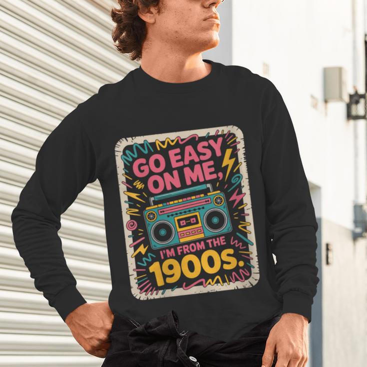 I'm From The 1900s 80s Millennial Boom Box Radio Unisex Long Sleeve T-Shirt