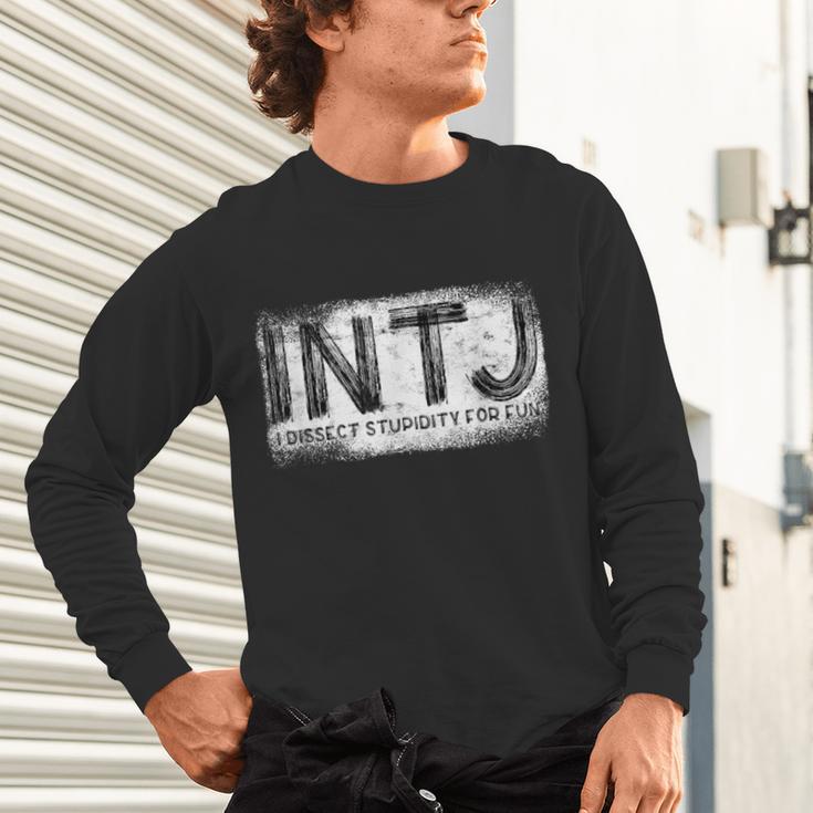 INTJ Personality Type Introvert INTJ Unisex Long Sleeve T-Shirt INTJ Personality Type Introvert INTJ Unisex Long Sleeve T-Shirt