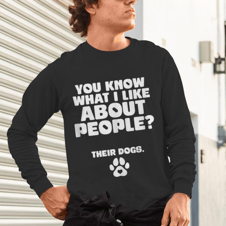Introvert Animal Dog Owner Unisex Long Sleeve T-Shirt