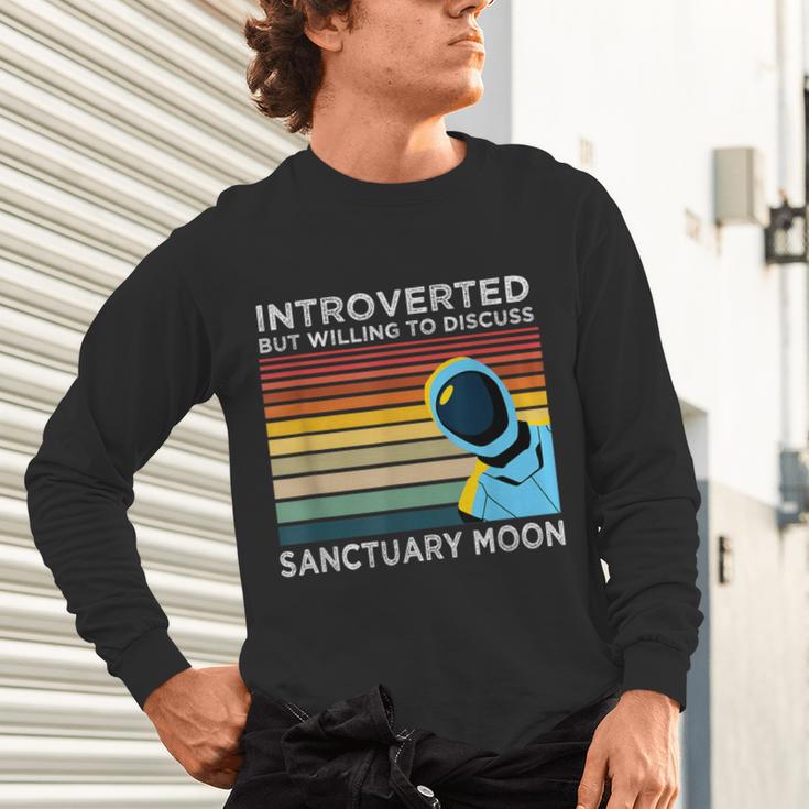 Introverted But Willing To Discuss Sanctuary Moon Unisex Long Sleeve T-Shirt Introverted But Willing To Discuss Sanctuary Moon Unisex Long Sleeve T-Shirt