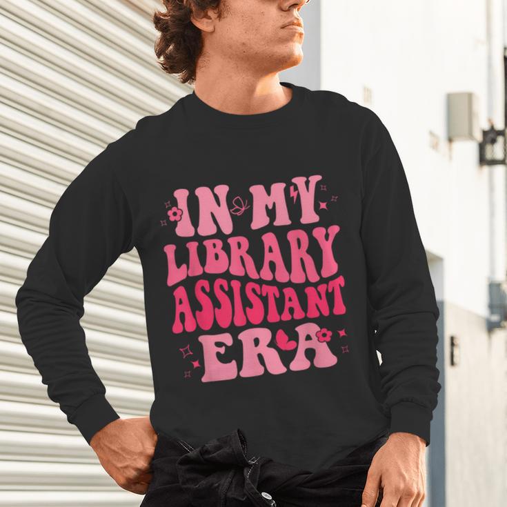Librarian Assistant Shirt Books Reader Library Assistant Unisex Long Sleeve T-Shirt